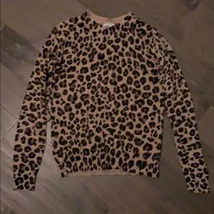 Cheetah long sleeve shirt